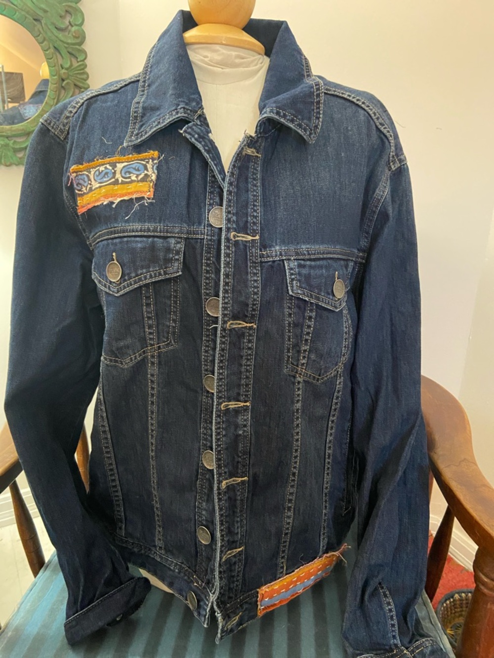 Blank NYC Upcycled  Denim Jean Jacket